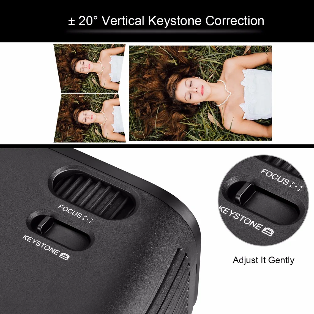 Excelvan CL760 HD lcd светодиодный проектор 3200 люмен 1080P видео игры ТВ домашний кинотеатр проектор PK CL720 проектор