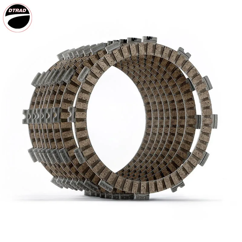 Motocycle Cruiser Clutch Friction Plates Kit fit for Harley FXDXT 01-05 FLD 12-16 FXDWG 98-17 FXDWG I 04-06 FLHTC 98-13
