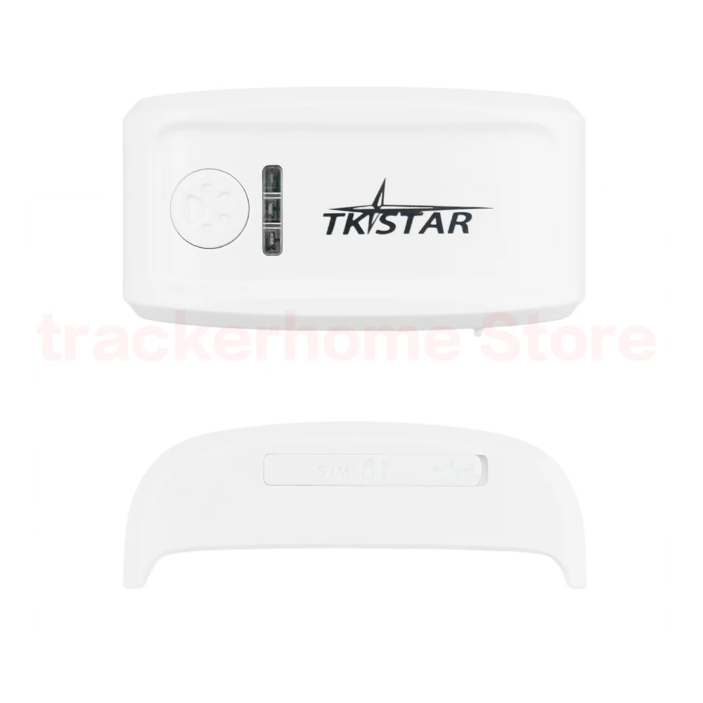 GPS трекер TKSTAR TK909 для домашних животных водонепроницаемый с ошейником 300 часов в