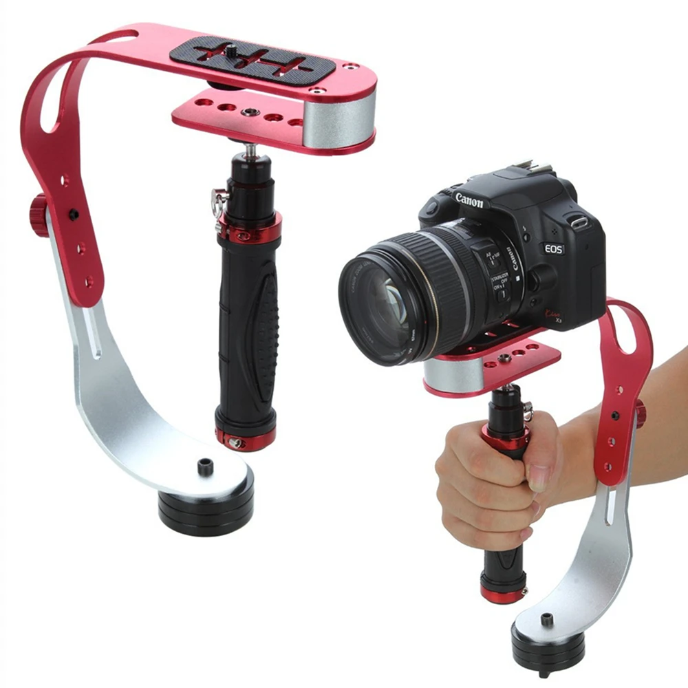 Ручной Стабилизатор видеокамеры камеры для Canon Nikon Sony Camera Gopro Hero Phone DSLR DV DSL 04|camera