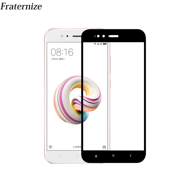 50 шт. A1 полное покрытие закаленное стекло для Xiaomi Mi 5X Защитная пленка экрана xaomi