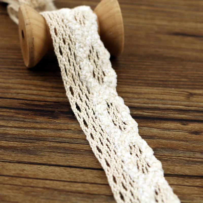 2 ярда бежевого чистого хлопка ткань для шитья одежды украшение сделай сам ручная