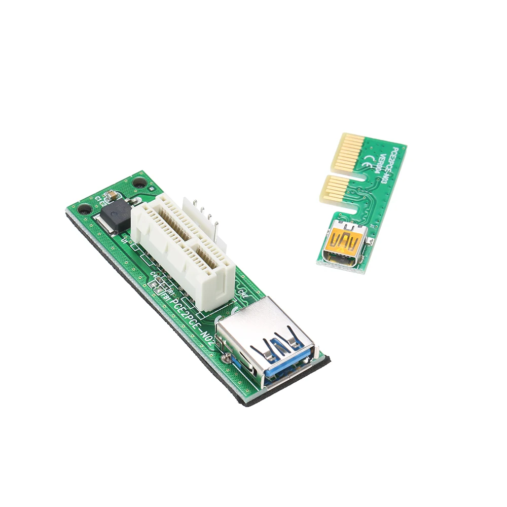 Удлинитель SATA Cabl Mini PCI E X1 PCIE 1X плата расширения на 90 ° с прямым углом USB кабелем и