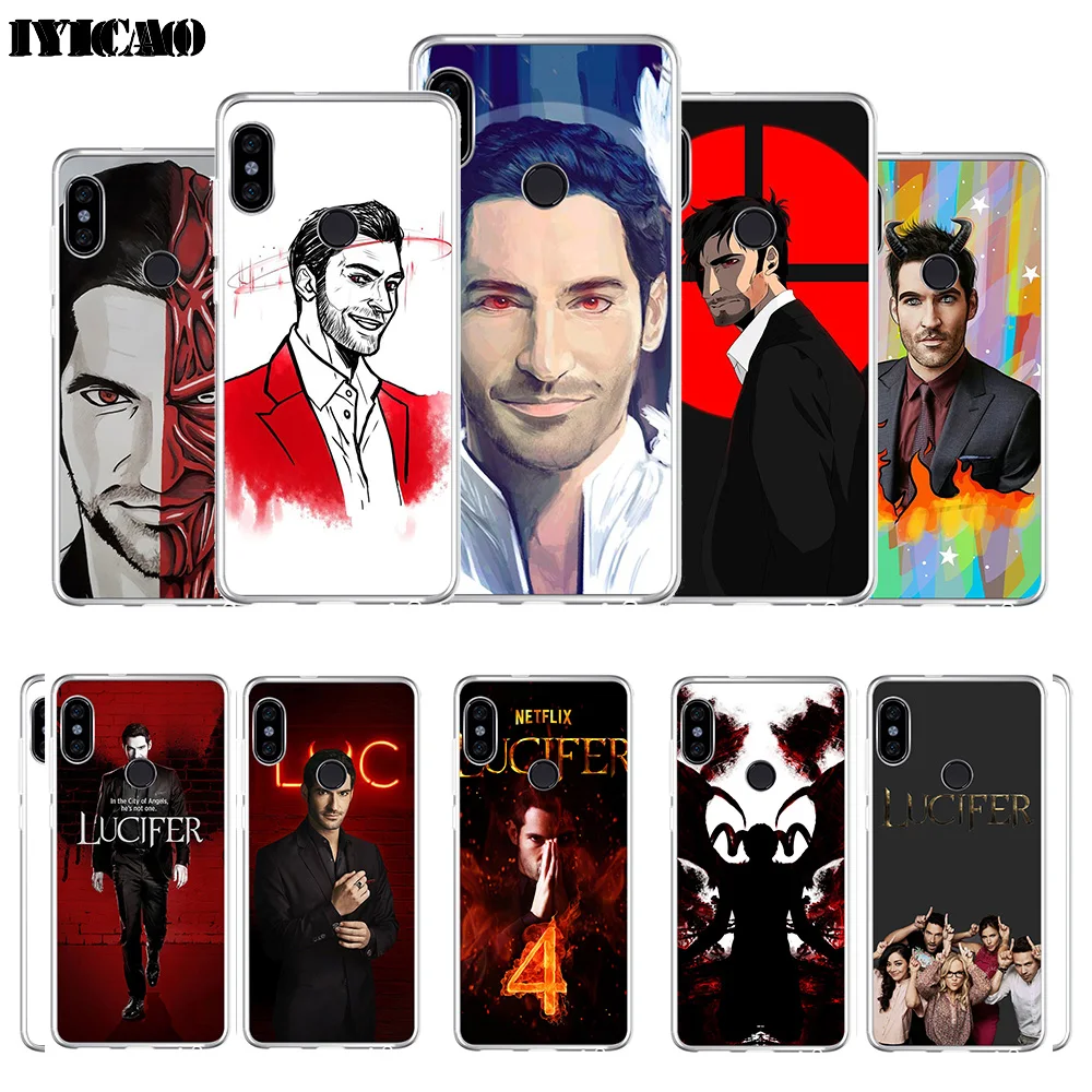Чехол для телефона IYICAO Lucifer Tom ellissa мягкий силиконовый чехол ТВ шоу Xiaomi Redmi 4A 5A 6A Note 7