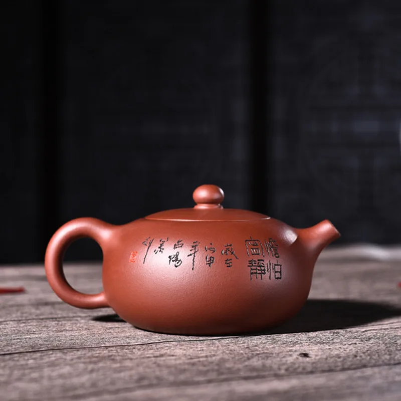 quality goods all hand undressed ore purple clay landscape gunpowder pot of kung fu tea set a undertakes the teapot | Дом и сад