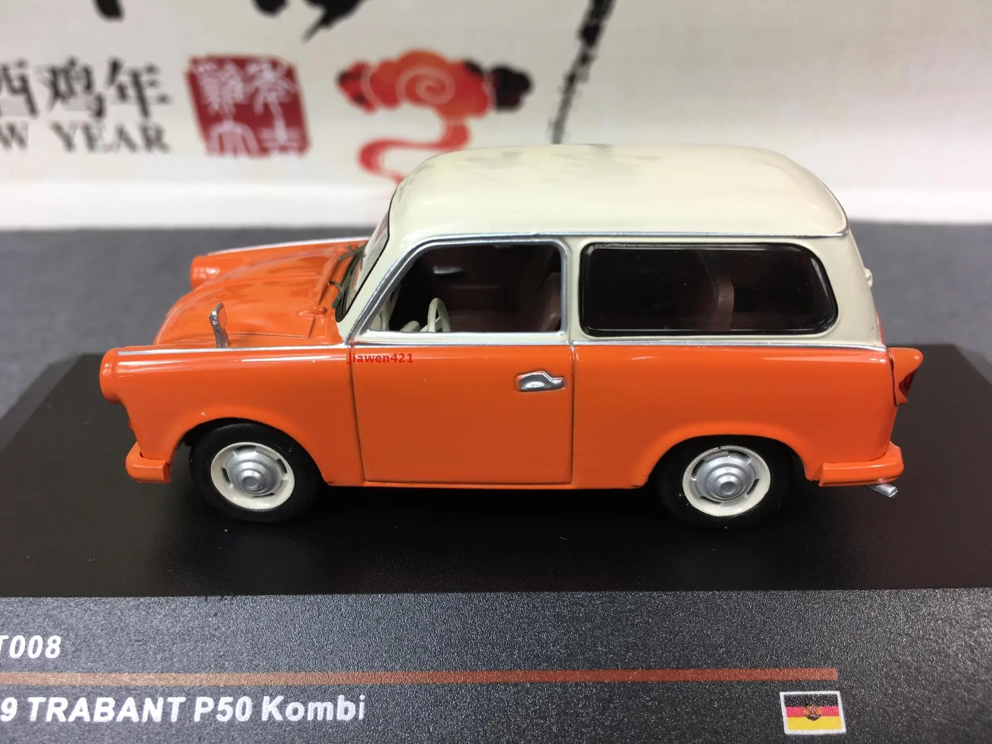 ist model 1:43 1959 TRABANT P50 Kombi boutique alloy car toys for children kids toys Model Original package