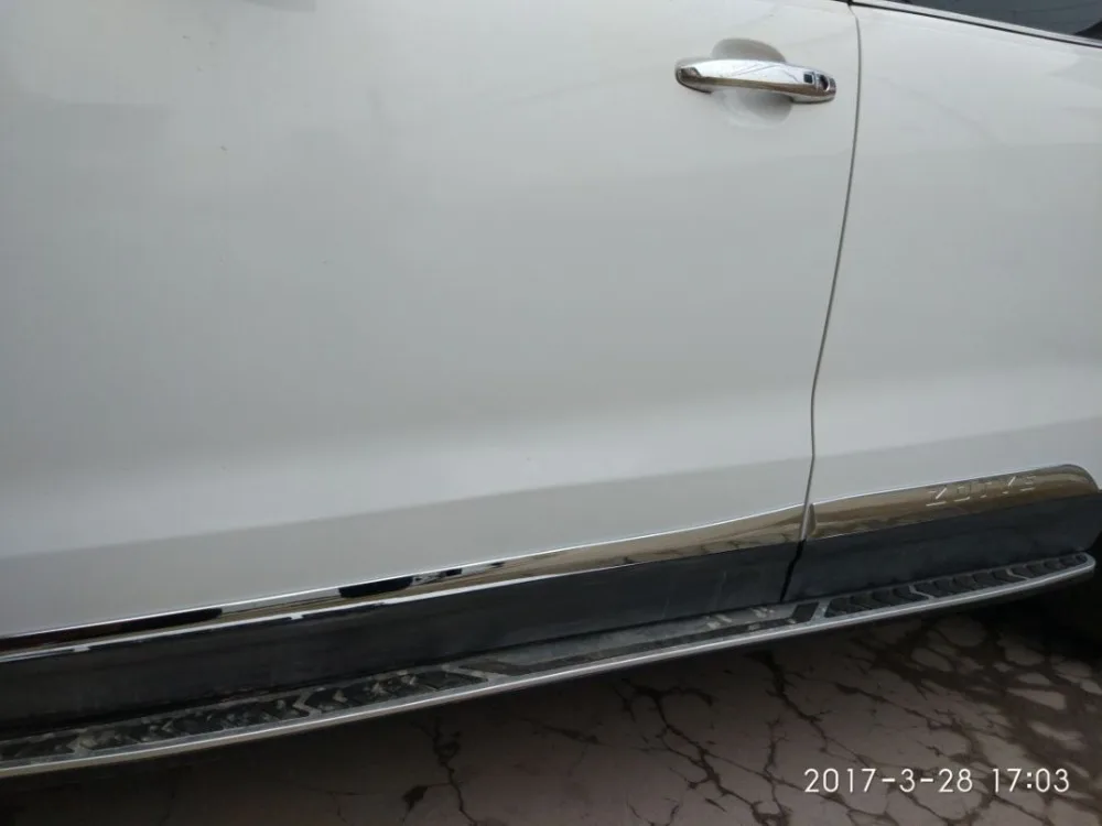 АБС пластик корпус двери боковая молдинговая полоса отделочная Крышка для 2011 2016