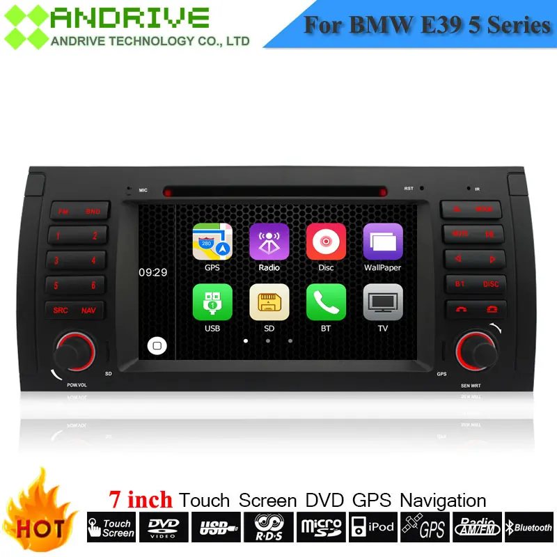 7 дюймовая автомобильная мультимедийная система для BMW 5 серии 520i 525 535i 540i 528i E39 E53 X5