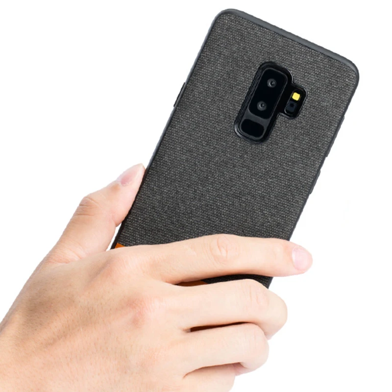 Автомобильный чехол из натуральной кожи для телефона Samsung Galaxy A50 A70 S10 S7 S8 S9 Plus A8 A7
