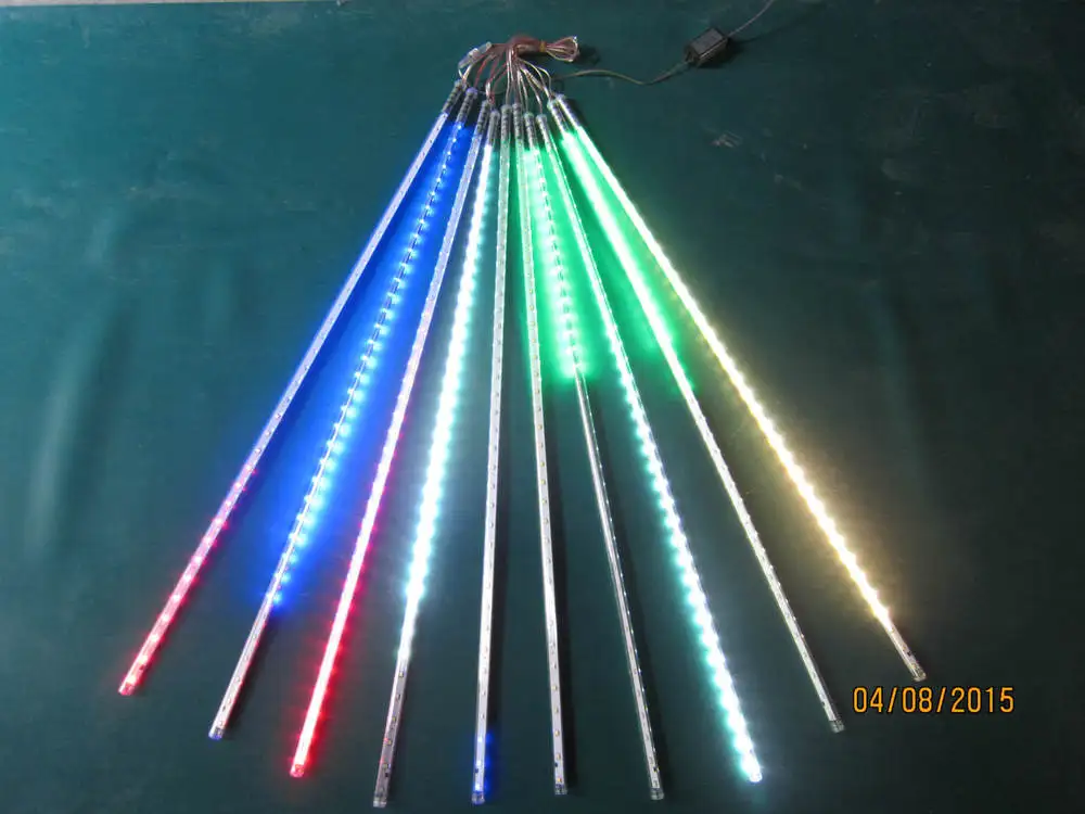 5sets/lot LED SMD2835 72leds Double Side Meteor Shower Rain Light Led Tube 12 * 800mm10 Pieces / Set Ac85-265v | Лампы и освещение