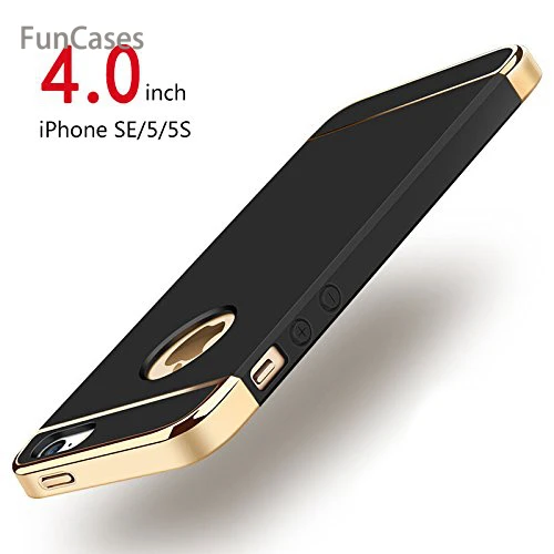 Для iPhone 5S SE 5 Роскошный противоударный чехол для электролитическое покрытие