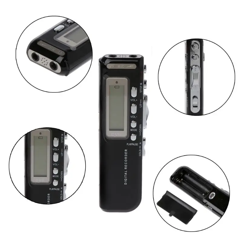 Профессиональный мини USB ручка цифровой Аудио Диктофон MP3 плеер