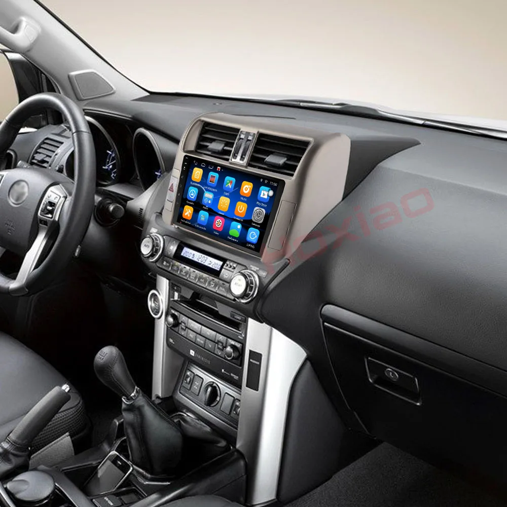 Android для Toyota PRADO 150 2010 2011 2012 2013 4 ядра " 1024*600 Bluetooth 2 Din автомобильный DVD Радио gps навигации