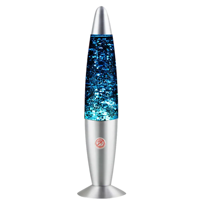 blue Hoomall, 1 шт., сенсорный выключатель, настольная лава, лампа, декоративные ночники, для спальни, настольная, ночная лампа, офисный, домашний декор - Испускаемый цвет: blue