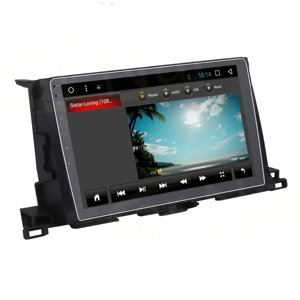Android 7.1/8.0 Car GPS Stereo Player for Toyota Highlander 2015 2016 Permanent Head Unit Navi Wifi Device Free Map Navigation | Автомобили