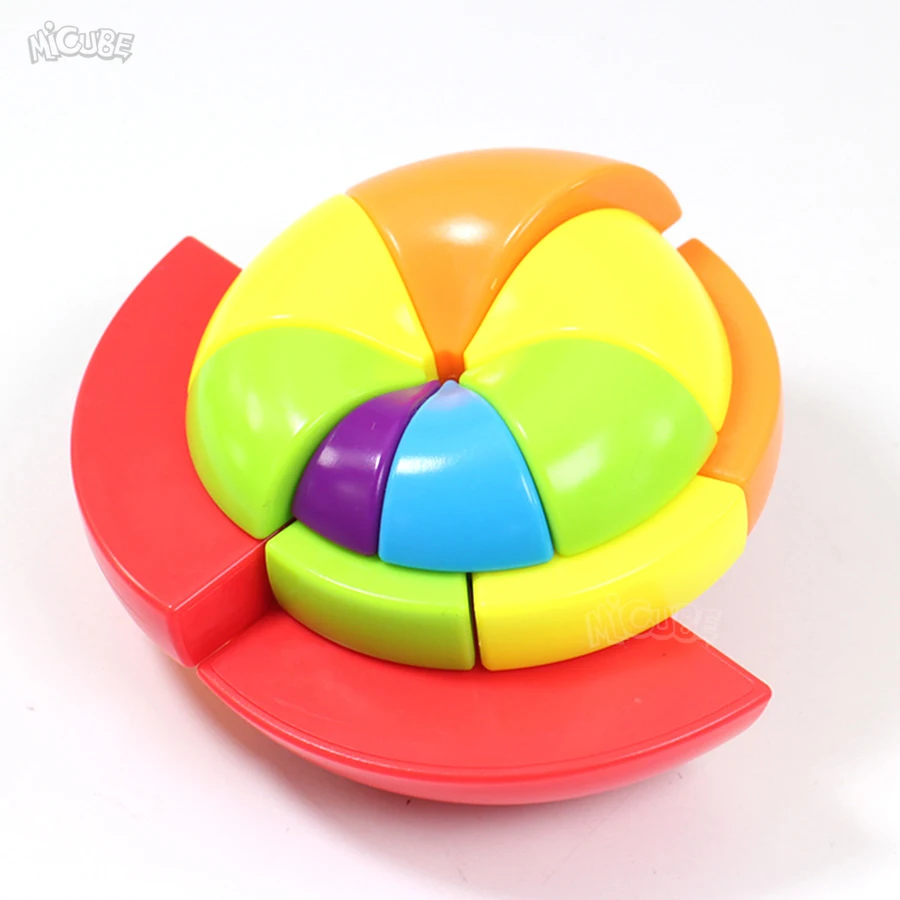 Fanxin Nautilus Cube 3x3x3 Твист Головоломка странной формы Волшебные кубики сложности Мальчик Дети Развивающие игрушки для детей подарок Micube