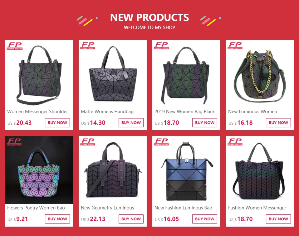 Новая модная светящаяся сумка Bao, женская сумочка с геометрическим узором, повседневные женские матовые складывающиеся сумки, женская Бриллиантовая сумка через плечо