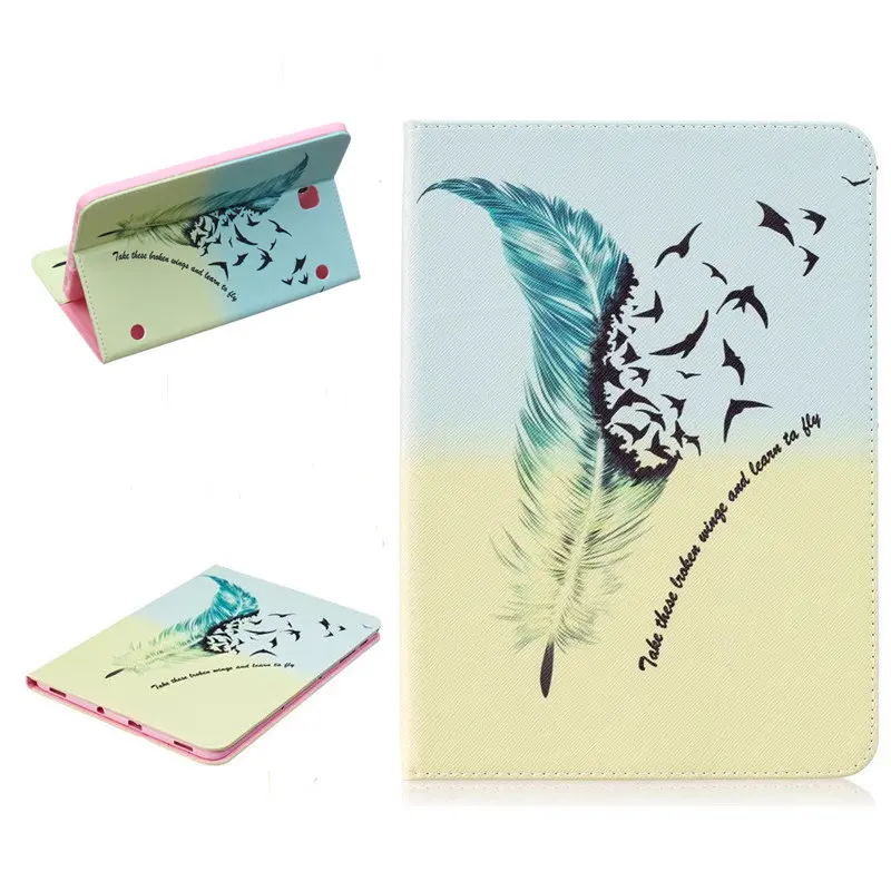 Tab S2 SM-T810/813/815/819 Панда Сова Pattern чехол из искусственной кожи с подставкой для samsung Galaxy Tab S2 9,7 планшетный чехол T810 T815