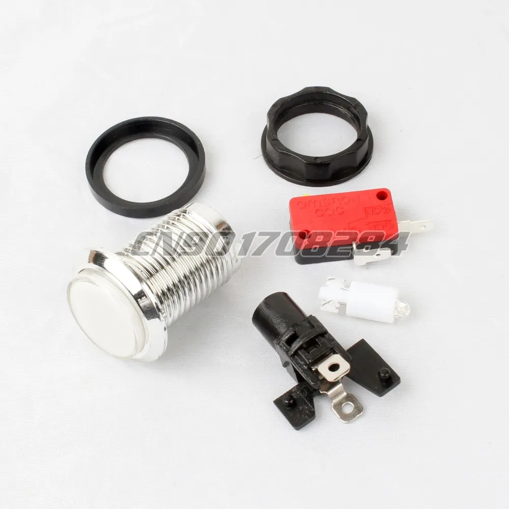 Хромиросветодиодный светодиодная подсветка 10x30 мм кнопки с микропереключателем