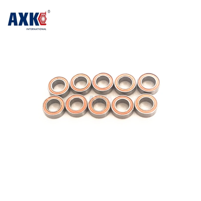 Миниатюрные шарикоподшипники Mr84rs 4*8*3 мм Rs Mr84 2rs с оранжевой герметичной Abec 7 для