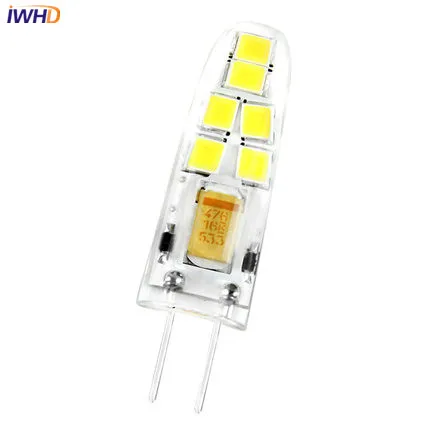 Светодиодная лампа G4 Миниатюрная на 12 В переменного тока 2 Вт светодиодная чип COB