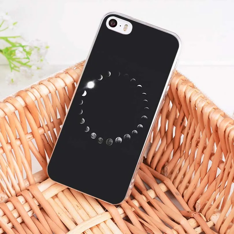 Модный мягкий чехол MaiYaCa с изображением затмения космоса и Луны для iPhone 8 7 6 6S Plus X XS