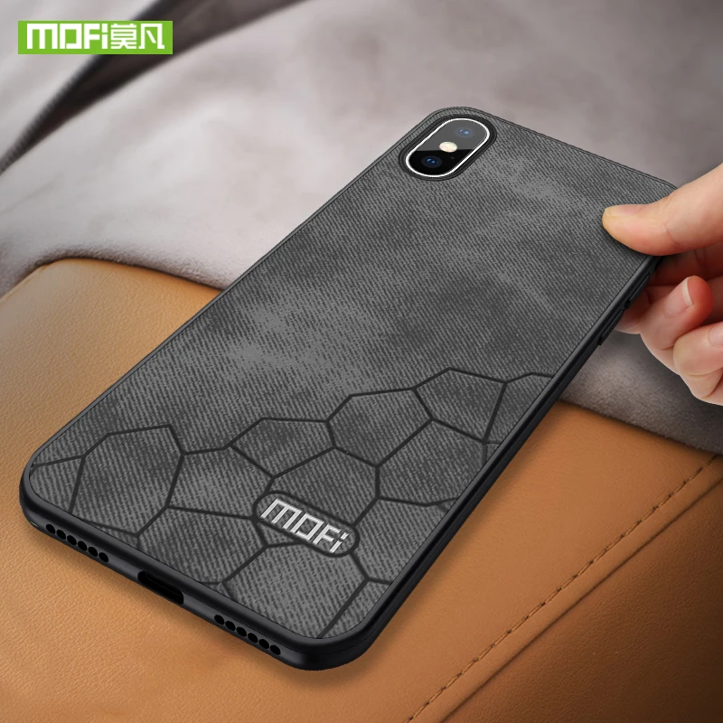 MOFi for iPhone XS MAX case silicone X luxury PU leather original cover protective coque capas XR Case |