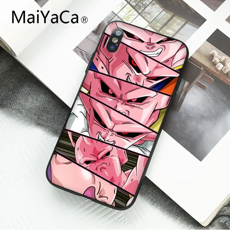 MaiYaCa Dragon Ball Z Super DBZ Goku Модный чехол для телефона iphone 11 Pro 11Pro MAX 8 7 6S Plus 5 5S SE XR X XS MAX 10 Coque