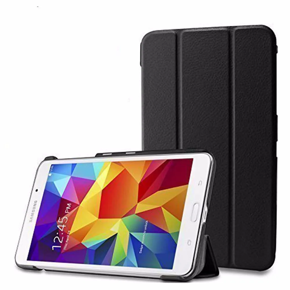 Sm-T230 T231 T235 T239 Tab 4 VE 7,0 чехол ультра тонкий легкий умный чехол Подставка для samsung galaxy tab 4 7,0 чехол