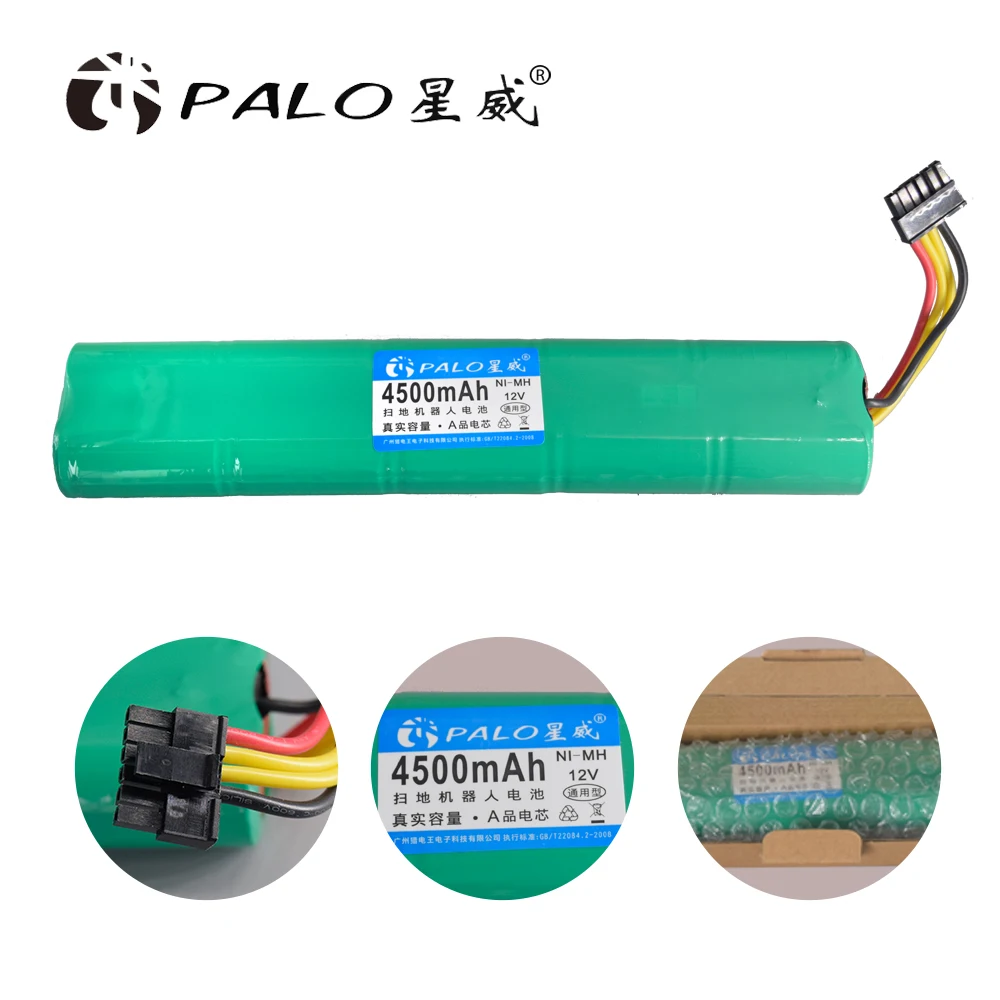 

Palo NIMH 12V 4500mAh Replacement Rechargeable Battery For Neato Botvac 70e 75 80 85 D75 D8 D85 caSino187 Vacuum Cleaner battery