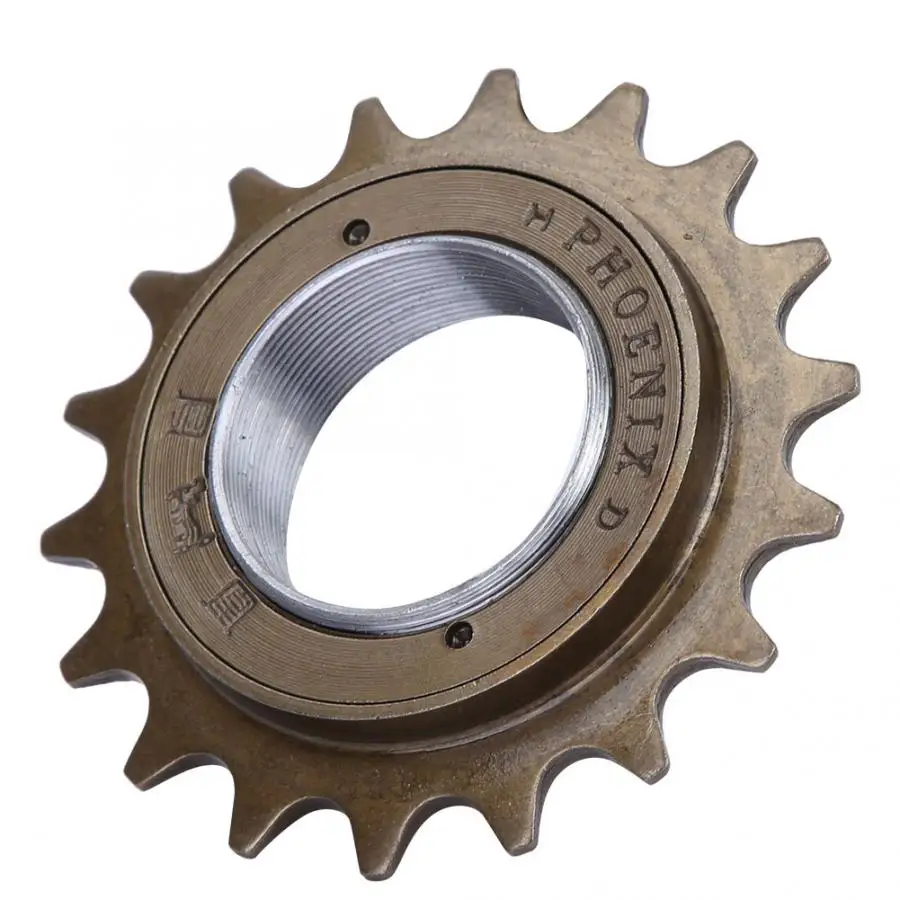 Металлическая велосипедная цепь 18T Freewheel звездочка односкоростная Сверхлегкая