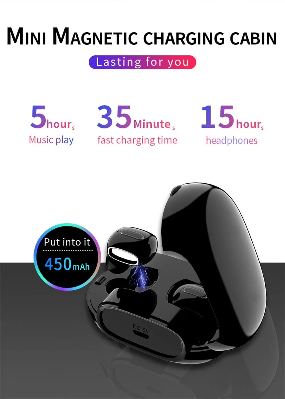 G2 Bluetooth гарнитура вкладыши спортивные беспроводные наушники 5 0 сенсорный