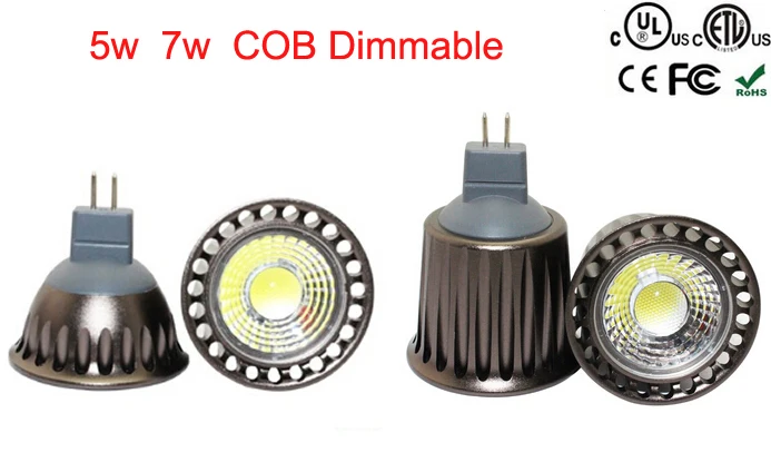 20 шт./лот светодиодные лампы высокой мощности GU10 MR16 E27 5 Вт 7 Вт|dimmable gu10|led bulbe27 5w |