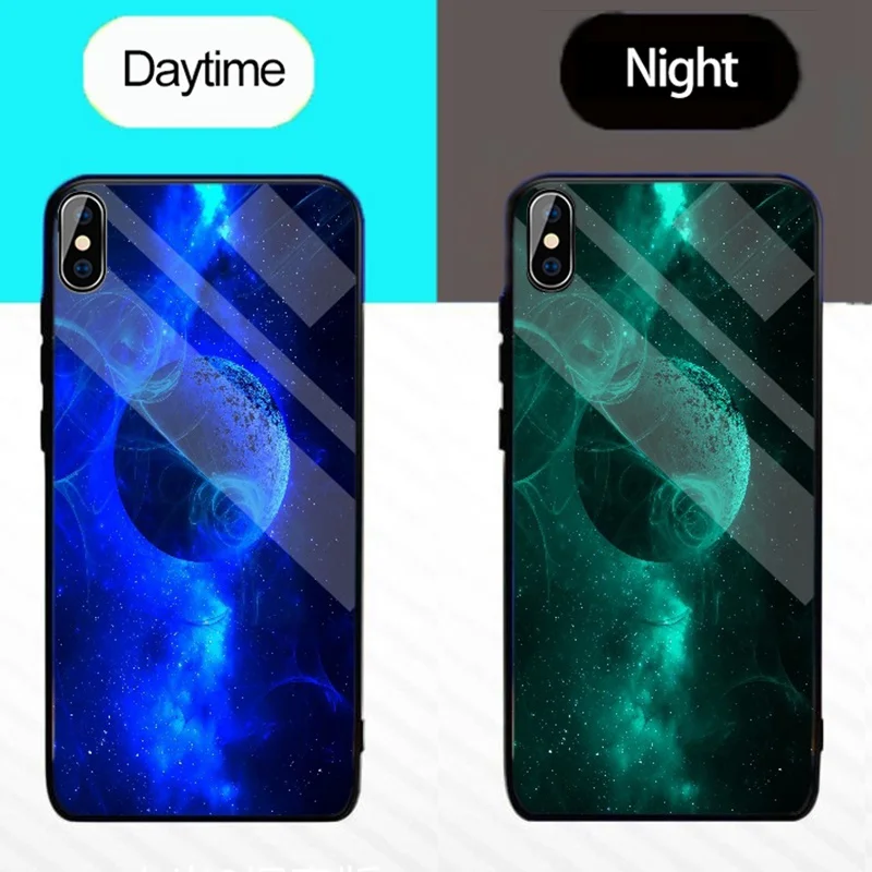 Patterned 02 Чехол в виде светящегося стекла для Xiaomi mi 9 8 SE 8 Lite A1 A2 Lite чехол для телефона для Xiao mi Red mi 5 Plus 6A 6 Pro Note 7 5 Pro Coque - Цвет: Patterned 02