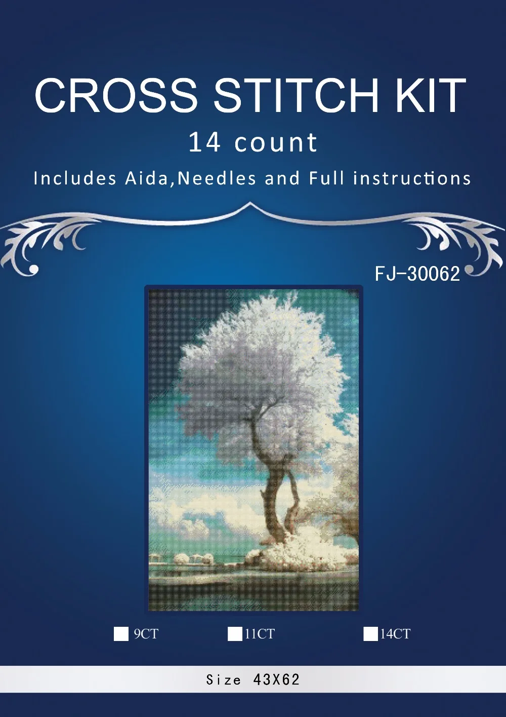 Высококачественный красивый и милый комплект для вышивки крестиком похожий на