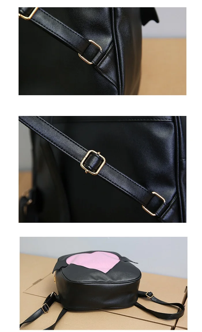 Miyahouse Itabag элегантный дизайн маленькое милое сердце женский рюкзак из искусственной кожи женский рюкзак крылья Студенческая сумка женский рюкзак