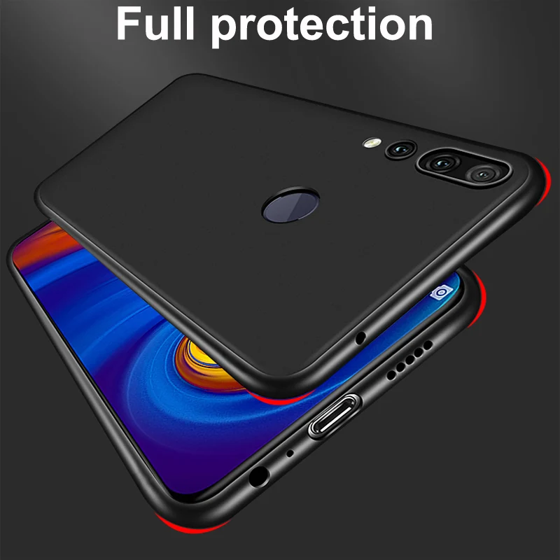 Черный чехол для lenovo Z5S, Ультратонкий Мягкий чехол s Для lenovo L78071, чехол для lenovo Z5S, чехол для задней панели, fundas