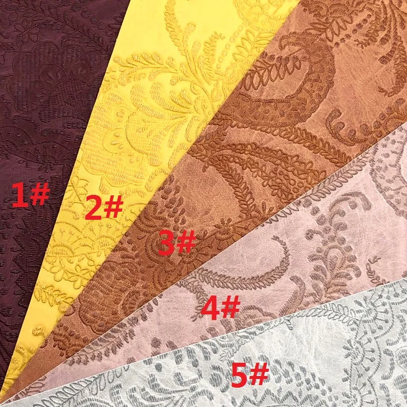 1 шт. A4 Размер 21X29 см Alisa Блестки из искусственной кожи, тисненые цветы кожа для DIY D06C