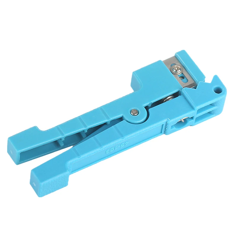 

45-163 Fiber Optic Stripper Mid Span Cable Cutting Tool Loose Tube Cutter Blue