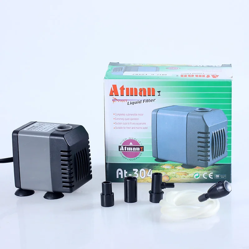 800л/ч ATMAN AT 304 погружной насос для воды жидкости фильтр аквариума вода