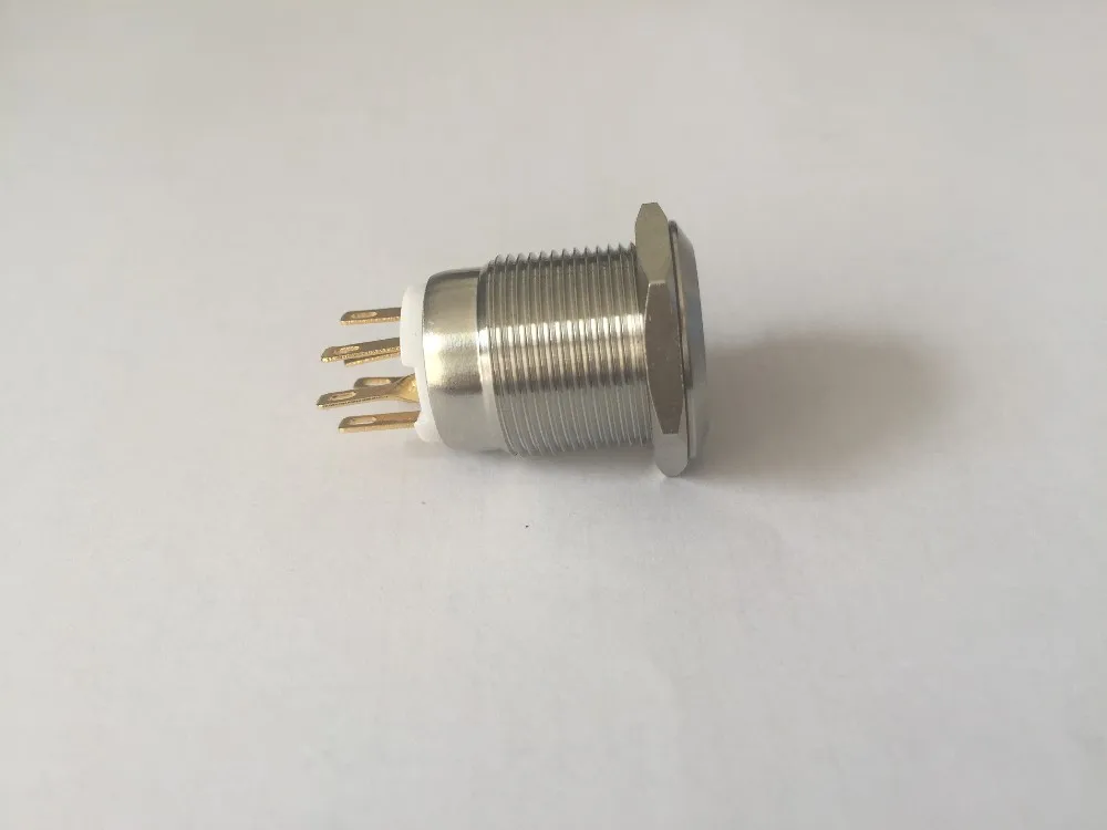 ELEWIND металлический дверной Звонок кнопочный переключатель(PM193F-11/R/12 V/S с подсветкой дверной звонок символ