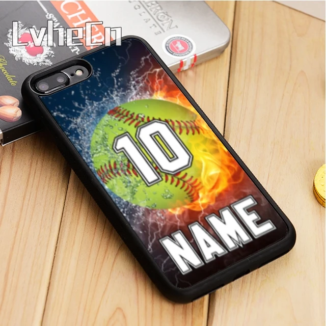 LvheCn чехол для телефона с персонализированным номером и именем хоккея iPhone 5 6s 7 8 plus
