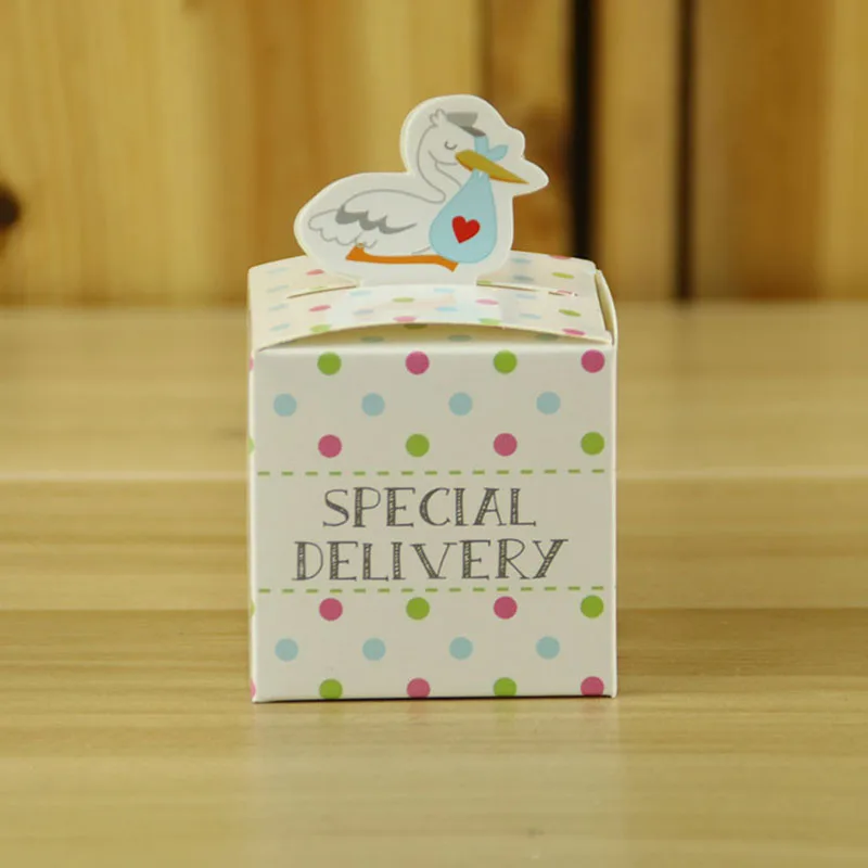 JUMI 10 шт./лот Baby Shower коробка конфет с изображениями героев мультфильмов