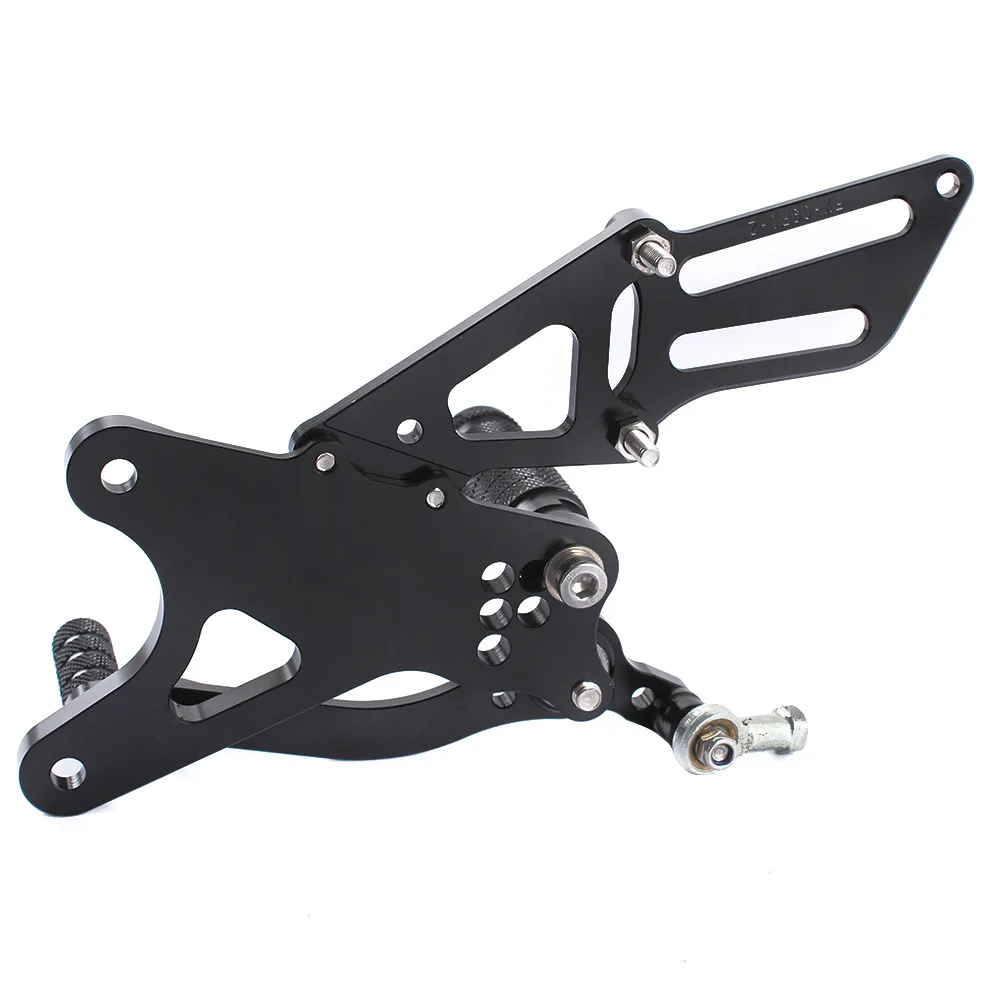 Полный CNC алюминиевый мотоцикл Регулируемый Rearsets задние наборы подножки для YAMAHA