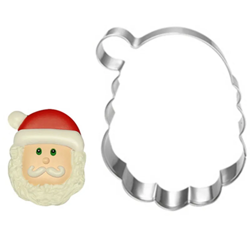 Горячая 1 шт./лот Рождественская серия Санта Клаус резак печенья рождественские