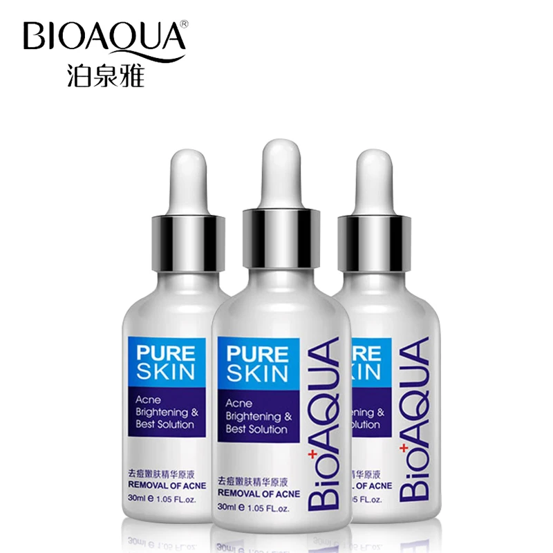 Сыворотка для ухода за кожей BIOAQUA 30 мл крем удаления шрамов и акне отбеливающий