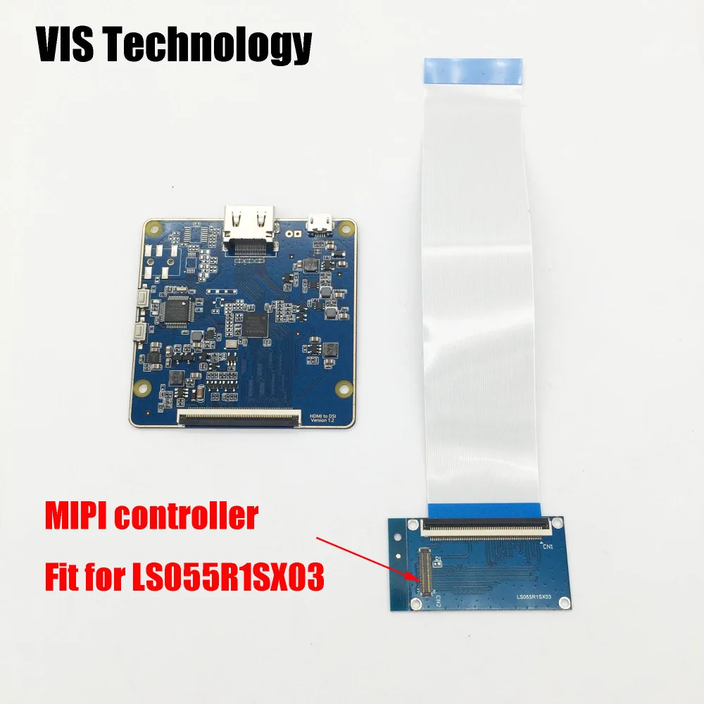 ЖК-экран LS055R1SX03 + 5 дюйма 2560*1440 2K HDMI к MIPI контроллер драйвера V1.2 для замены