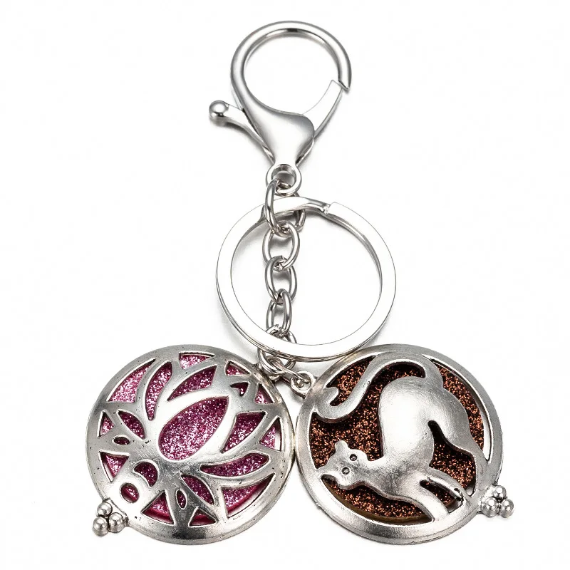 Арома диффузор DIY коробка для ключей может открыть кулон подходящая модная сумка