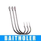 Рыбы Король 3 упак.лот BAITHOLER рыболовный крючок Размеры 5 # разъемная застежка-молния-16 # высокоуглеродистая Сталь бронзовых морских рыболовных крючков джиг колючая Карп Anzol кольцо с ушком