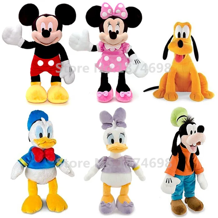 Новинка Микки Минни и друзья Собака Маргаритка утка плюшевые мягкие животные